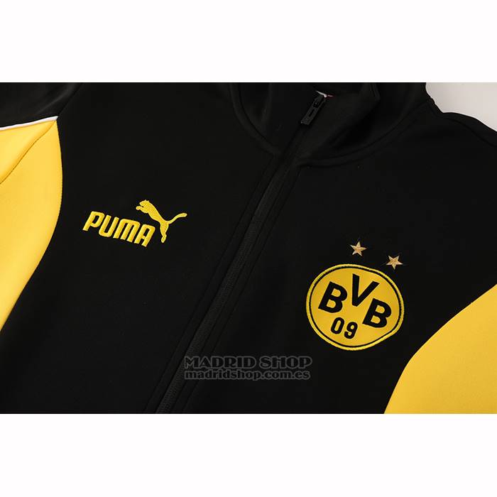 Chandal de Chaqueta del Borussia Dortmund Nino 2025-2026 Negro
